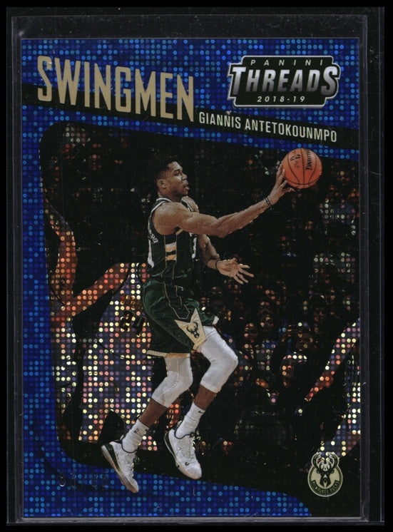 2018-19 Threads Giannis Antetokounmpo Swingmen Blue Dazzle 83/85