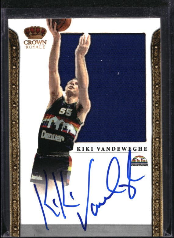 2010-11 Crown Royale Kiki Vandeweghe Silhouettes Jersey Auto 4/99