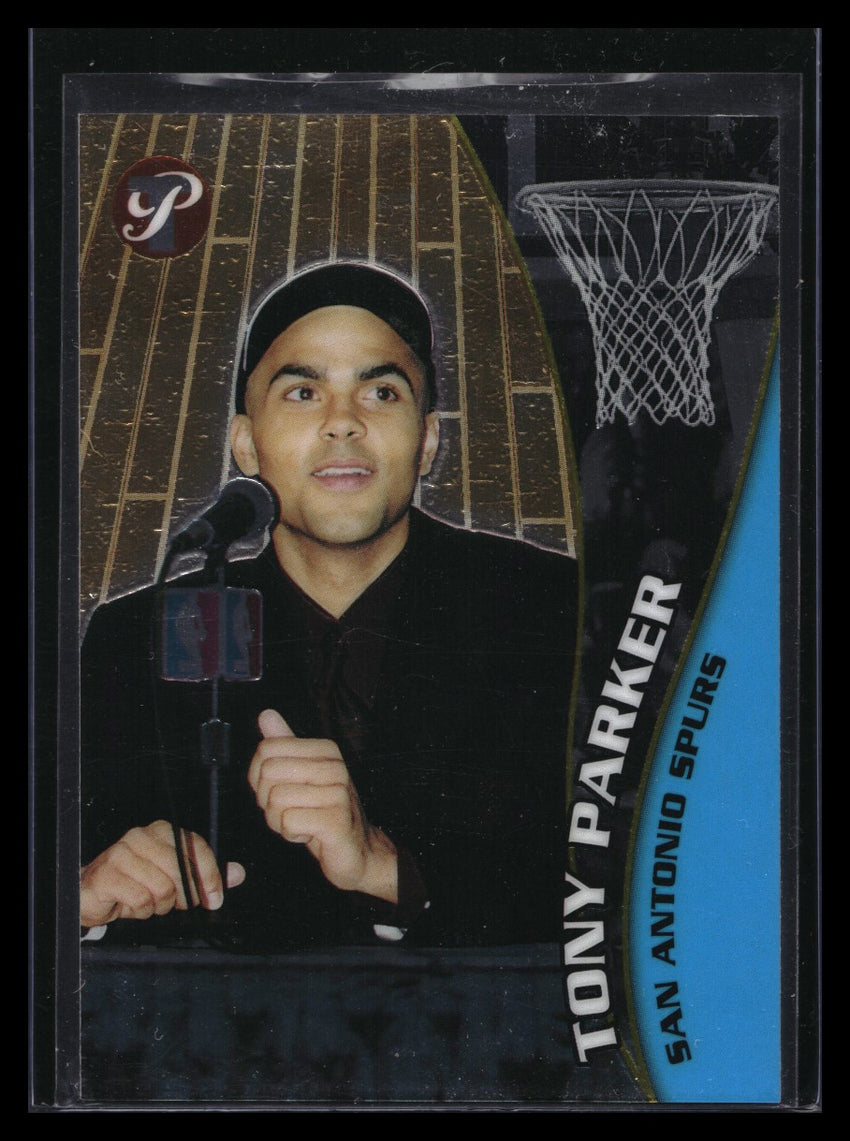 2001-02 Topps Pristine TONY PARKER Rookie Base #108