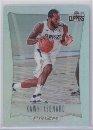 2020-21 Prizm Kawhi Leonard Flashback Silver Prizm No 2