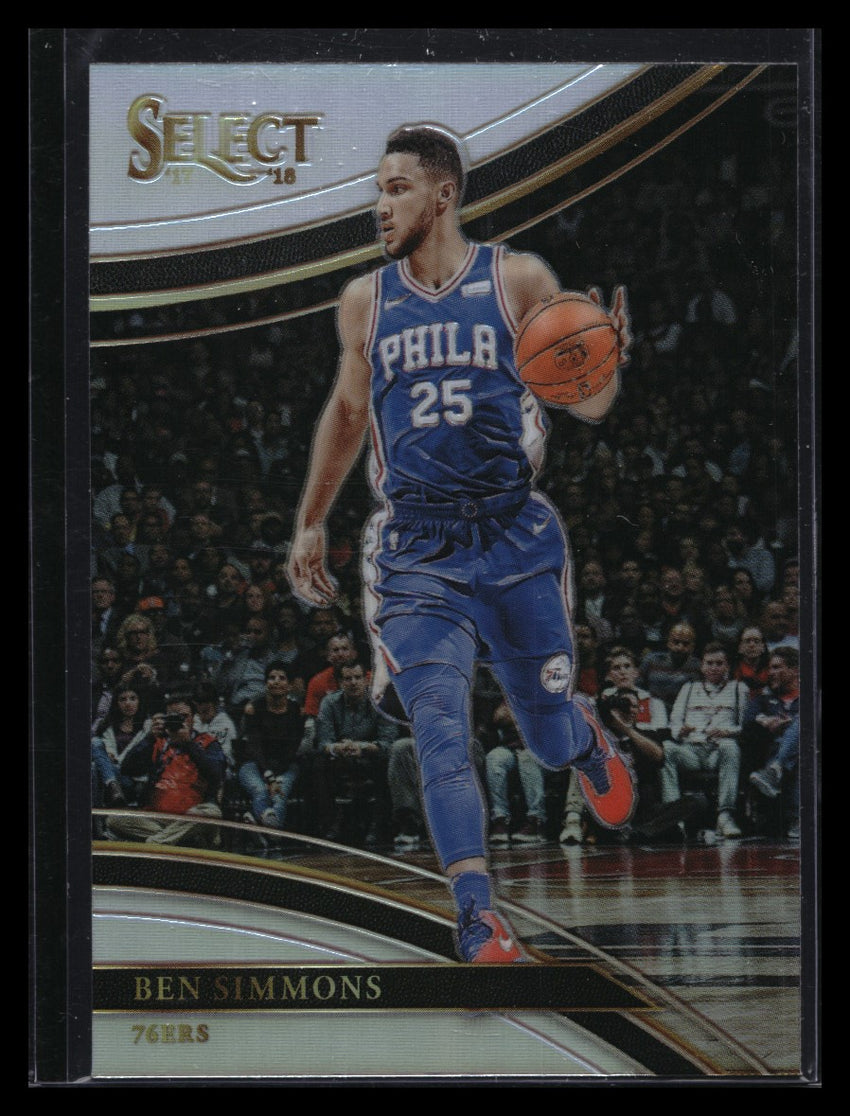 2017-18 Select Ben Simmons Courtside Silver Prizm Sp No 231