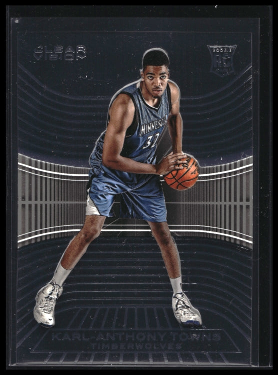 2015-16 Clear Vision KARL ANTHONY TOWNS Rookie Base #82