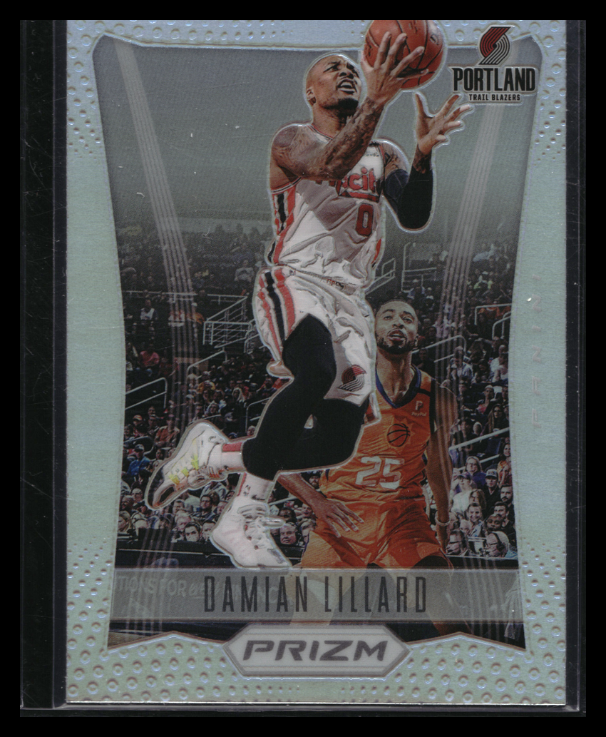2020-21 Prizm Damian Lillard Flashback Silver Prizm No 11