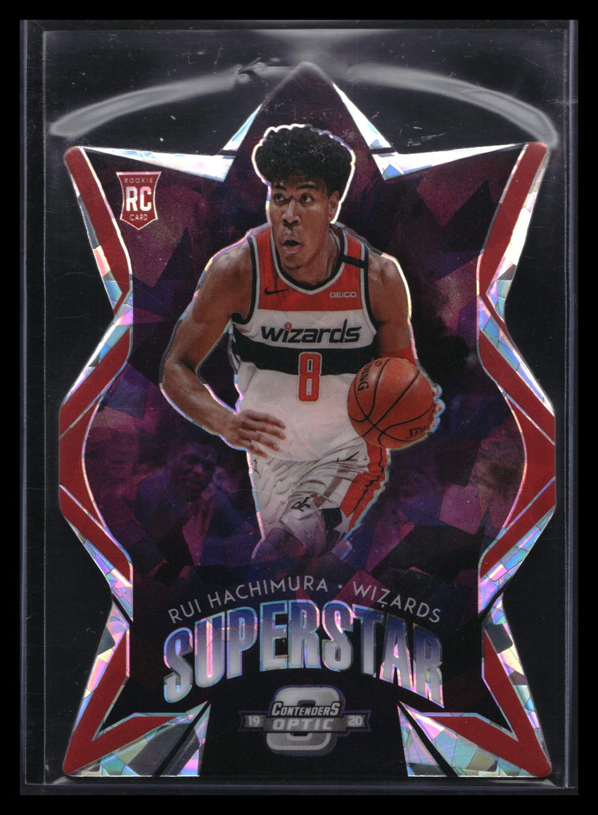 2019-20 Contenders Optic RUI HACHIMURA Superstar Rookie Die-Cut Red Ice #14