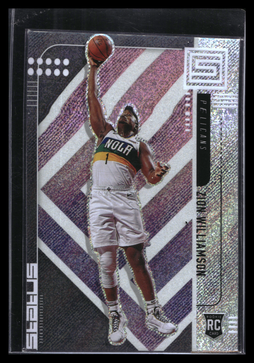 2019-20 Status Zion Williamson Rookie Base No 67