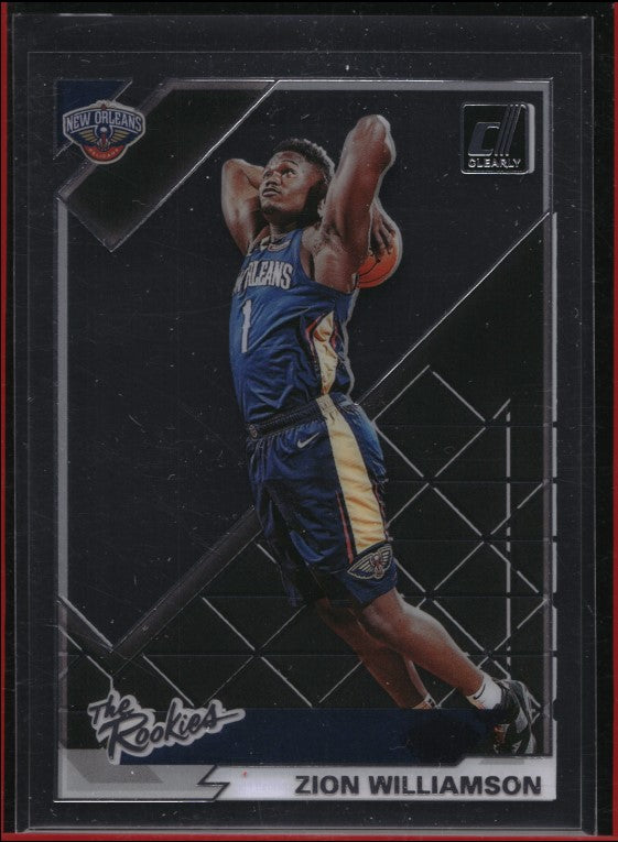 2019-20 Clearly Donruss Zion Williamson The Rookies Base No 1