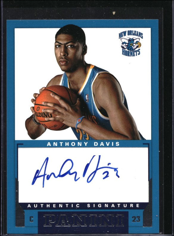 2012-13 Panini Base Set ANTHONY DAVIS Rookie Signature Auto #7