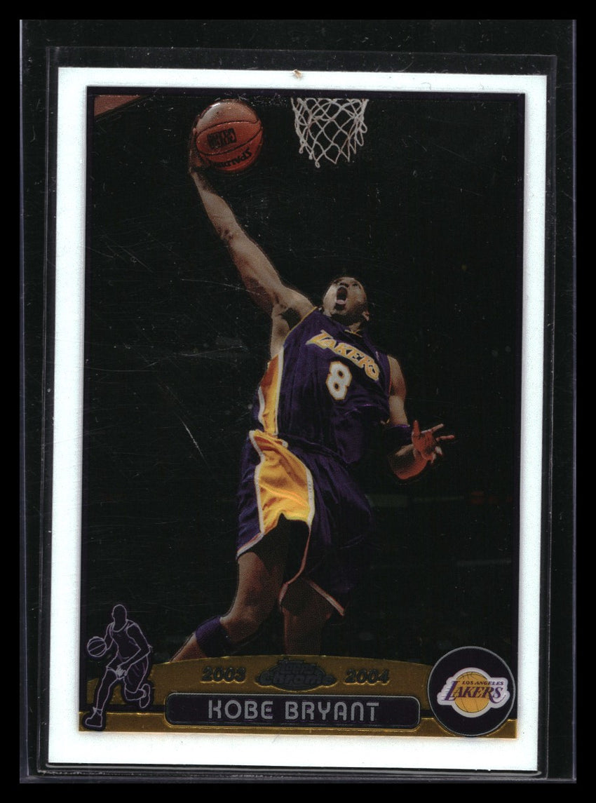 2003-04 Topps Chrome Kobe Bryant Base No 36