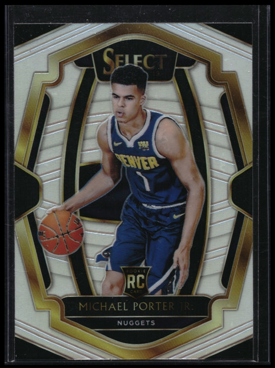 2018-19 Select MICHAEL PORTER JR. Premier Level Rookie Silver Prizm #134