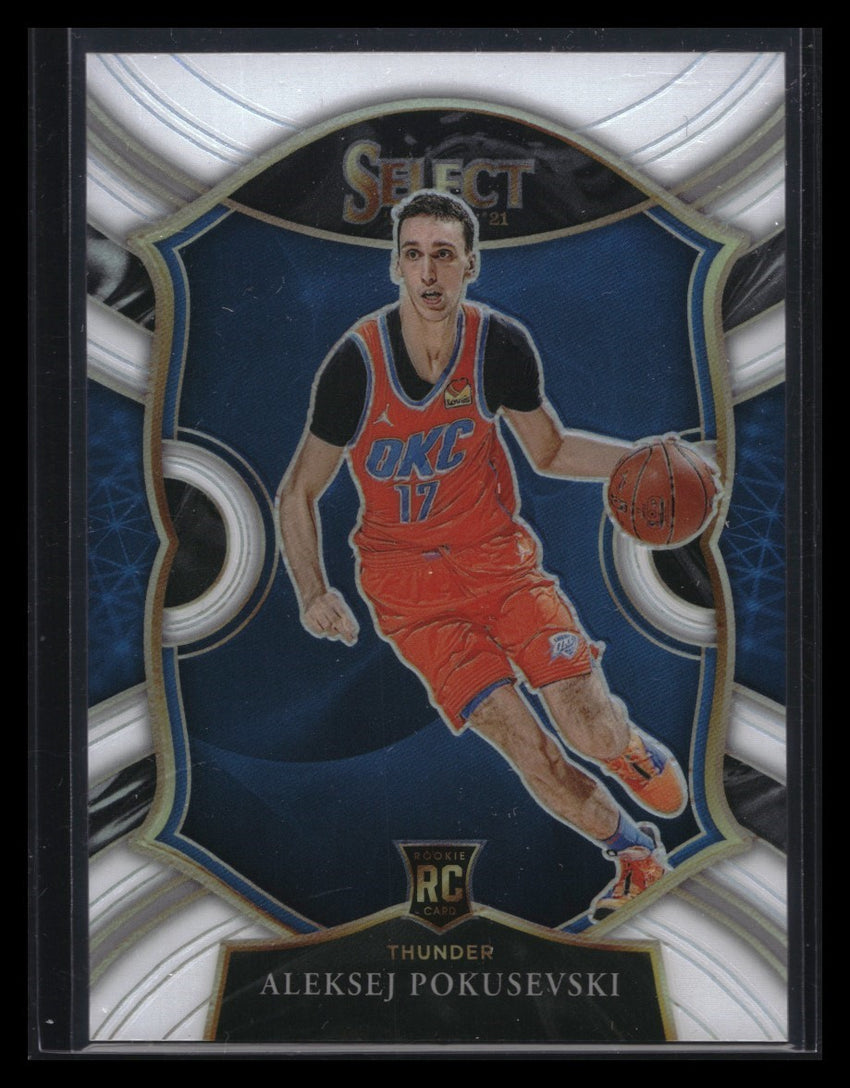 2020-21 Select Aleksej Pokusevski Concourse Rookie White Prizm 130/149