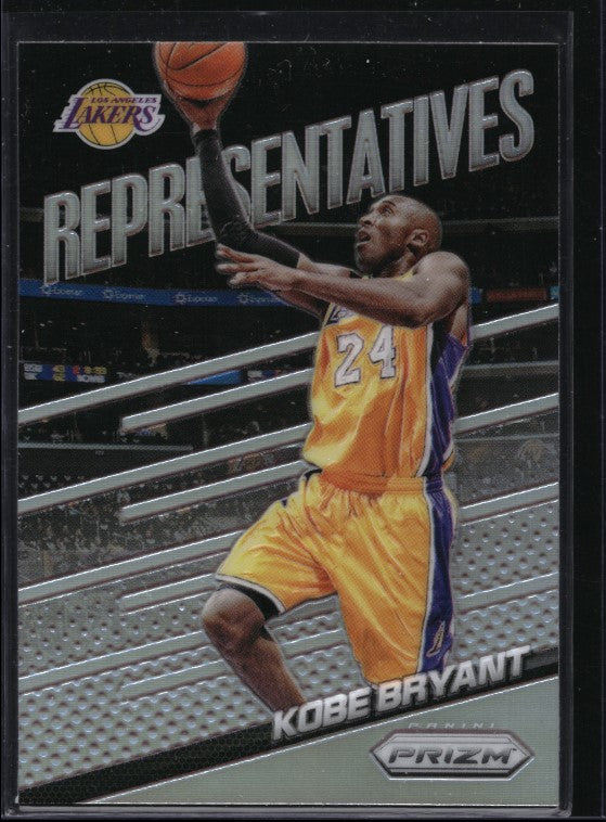 2014-15 Prizm Kobe Bryant Representatives Silver No 10