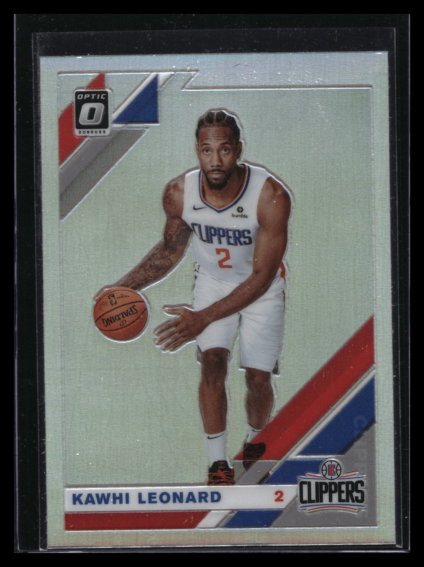 2019-20 Donruss Optic KAWHI LEONARD Holo Silver #30