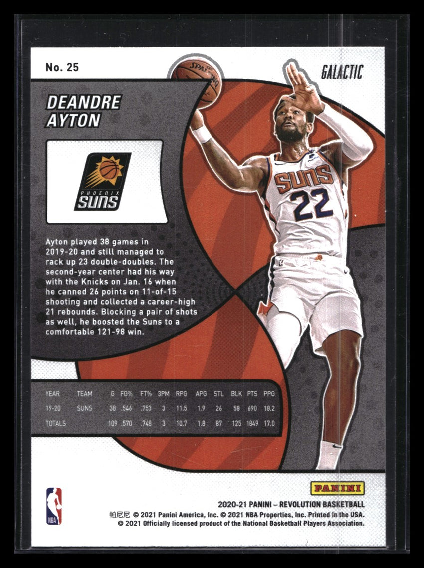 2020-21 Revolution DEANDRE AYTON Galactic SSP #25