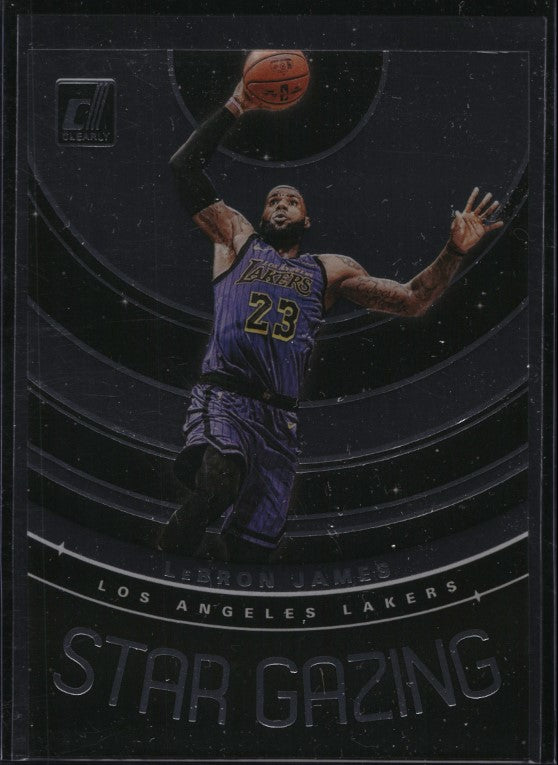 2019-20 Clearly Donruss Lebron James Star Gazing Base No 5
