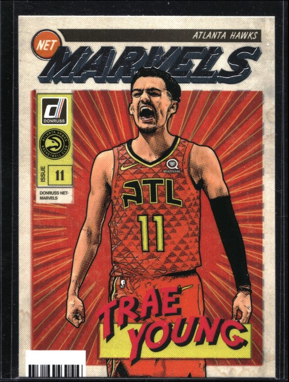 2019-20 Donruss TRAE YOUNG Net Marvels Base #16