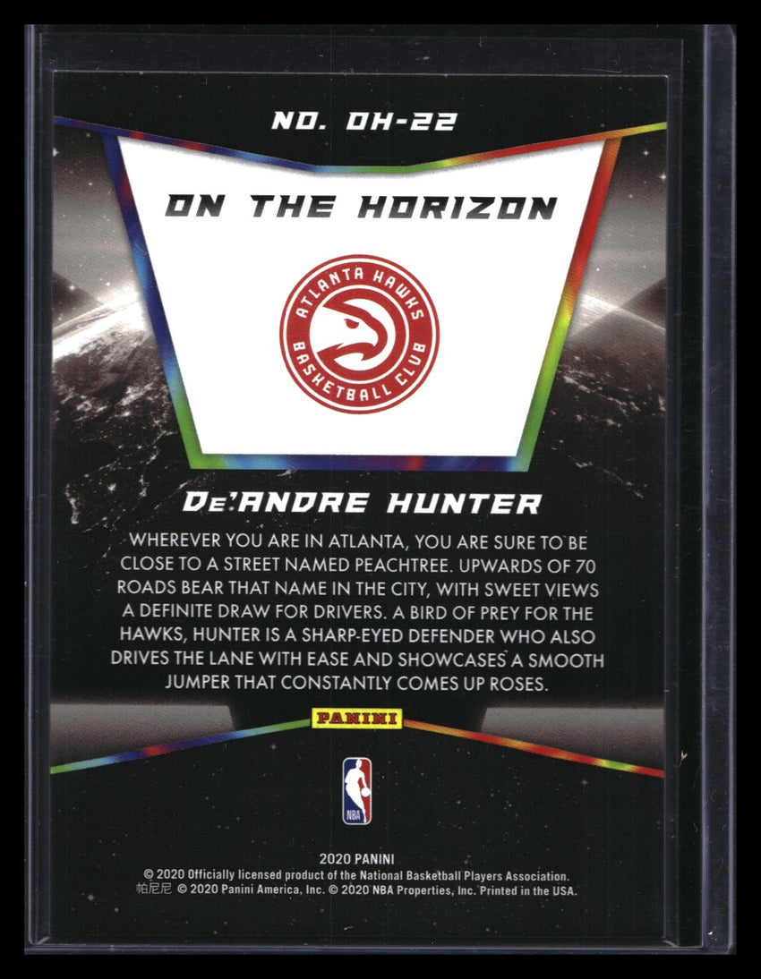 2019 2020 Panini Deandre Hunter On The Horizon Rookie Ssp No 22