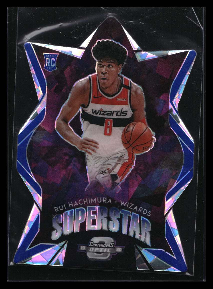2019-20 Contenders Optic RUI HACHIMURA Superstar Rookie Die-Cut Blue Ice #14