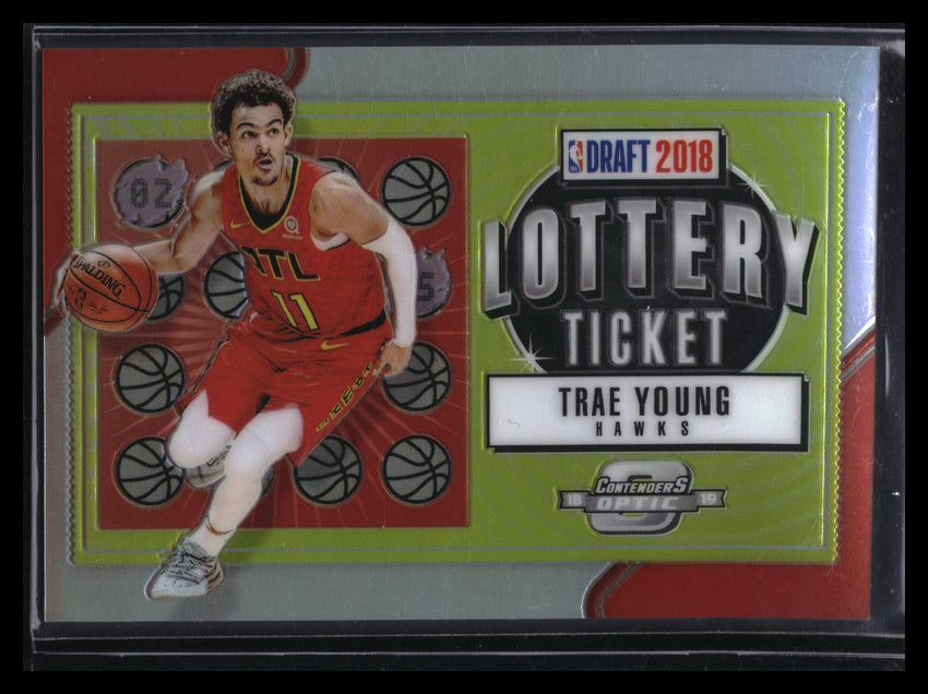 2018-19 Contenders Optic TRAE YOUNG Lottery Ticket Rookie Silver #5