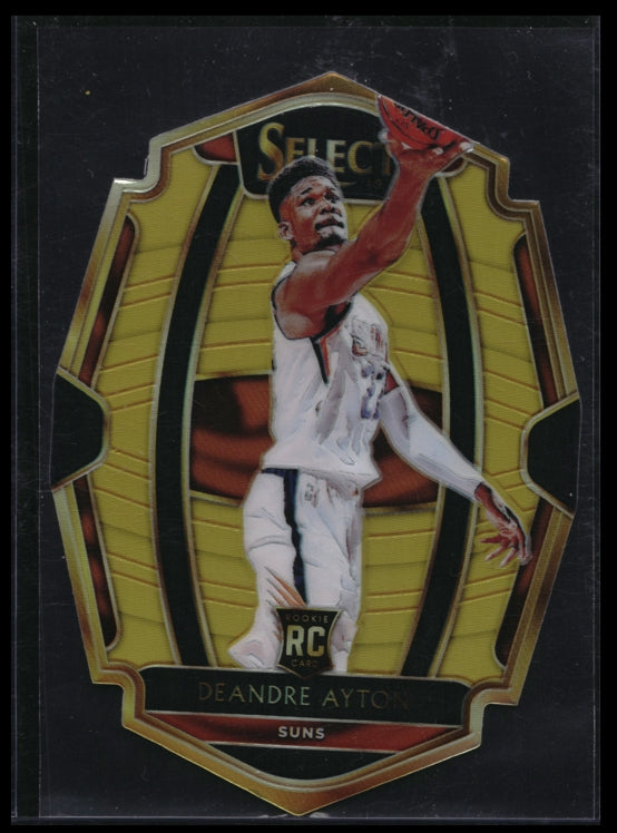 2018-19 Select Deandre Ayton Premier Level Die-cut Gold 9/10