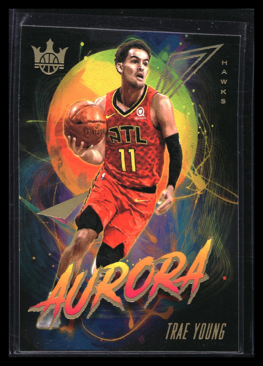 2019-20 Court Kings Trae Young Aurora Ssp No 15 A