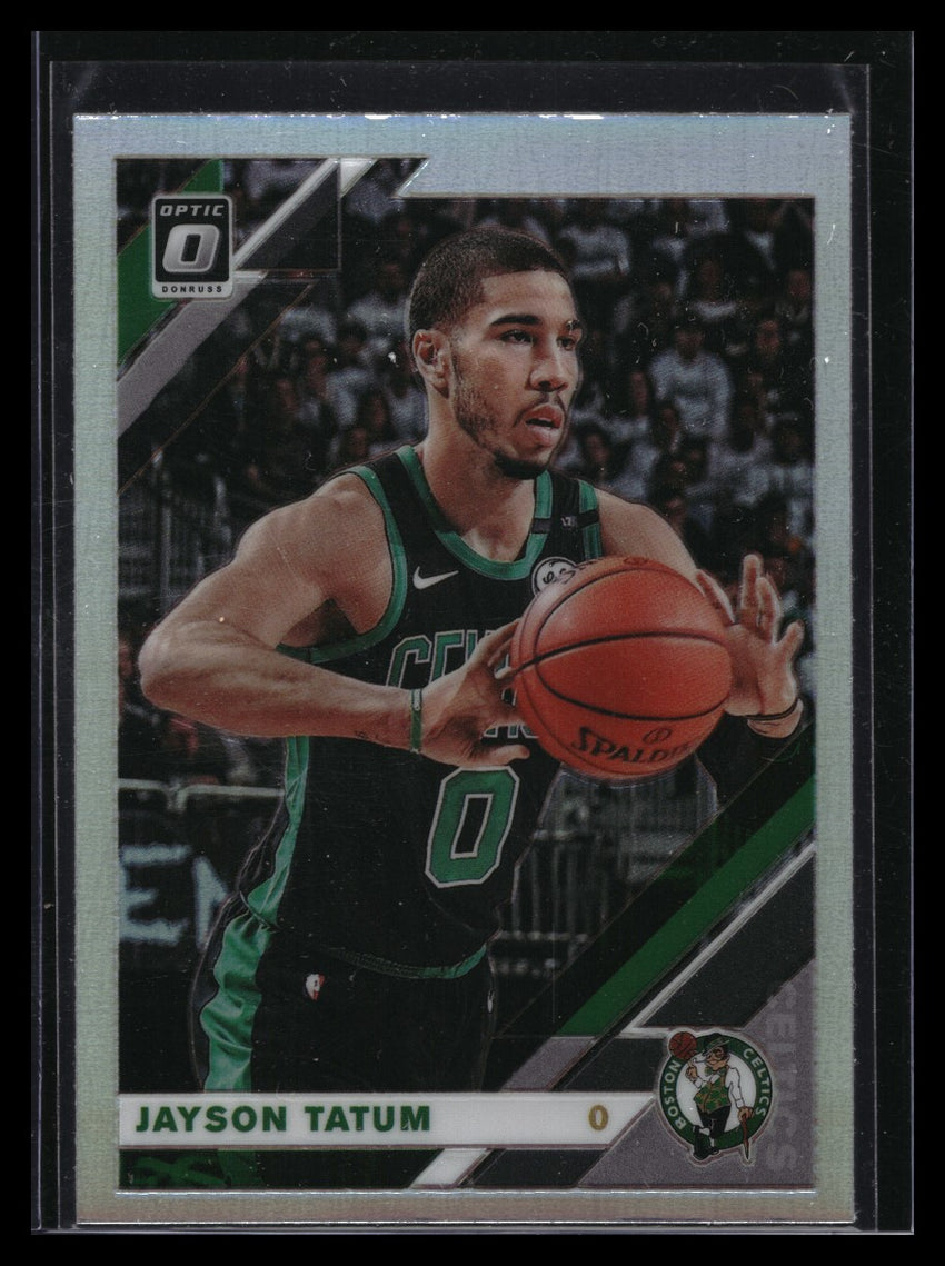 2019-20 Donruss Optic JAYSON TATUM Holo Silver Prizm #82
