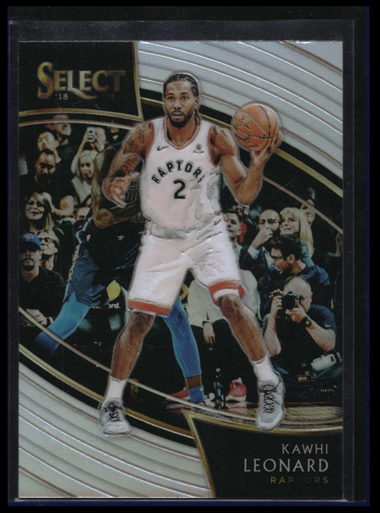 2018-19 Select Kawhi Leonard Courtside Silver Prizm Sp No 287