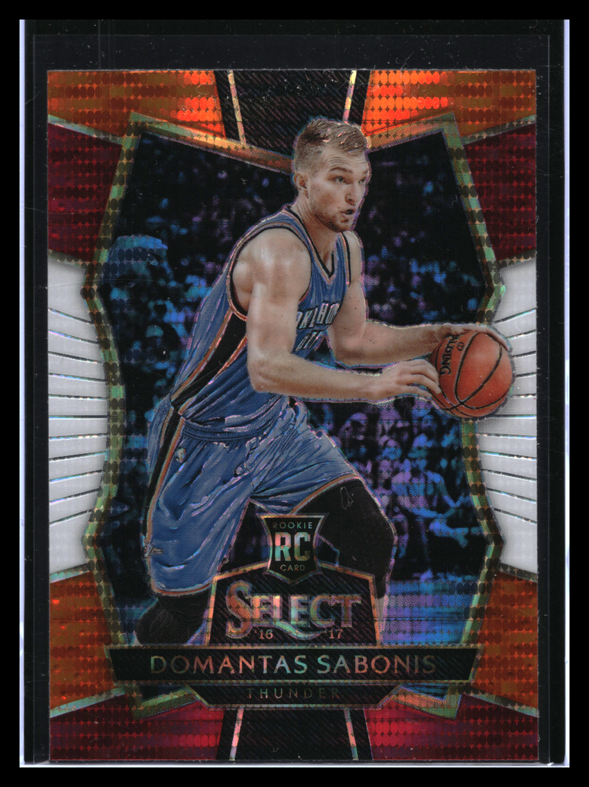 2016-17 Select Domantas Sabonis Premier Level Rookie Tri-color No 194
