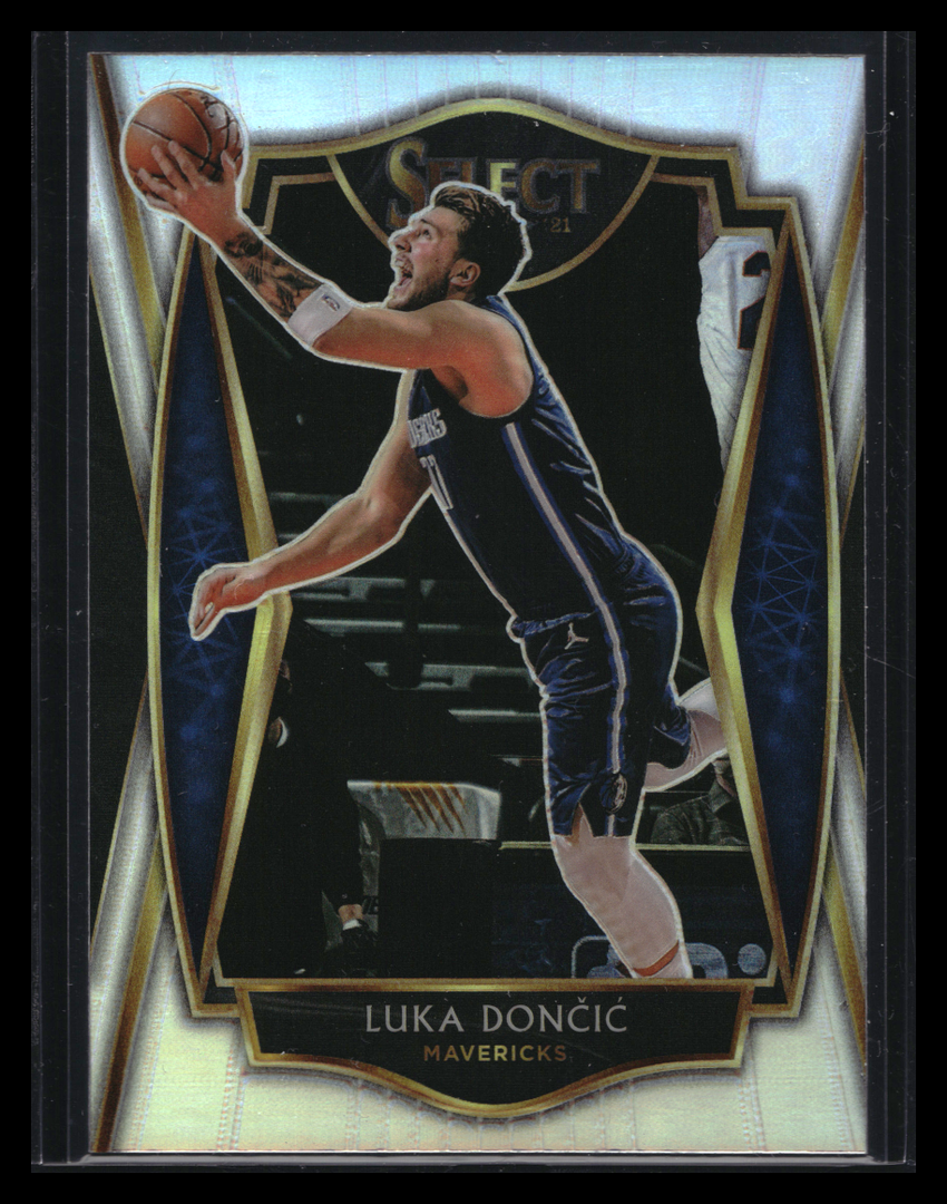 2020-21 Select Luka Doncic Premier Level Silver Prizm No 150