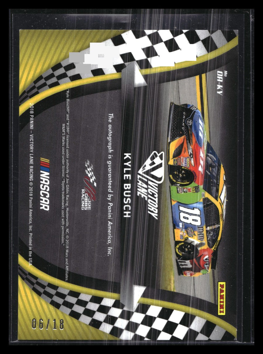 2018 Victory Lane Kyle Busch Octane Auto Gold 6/18