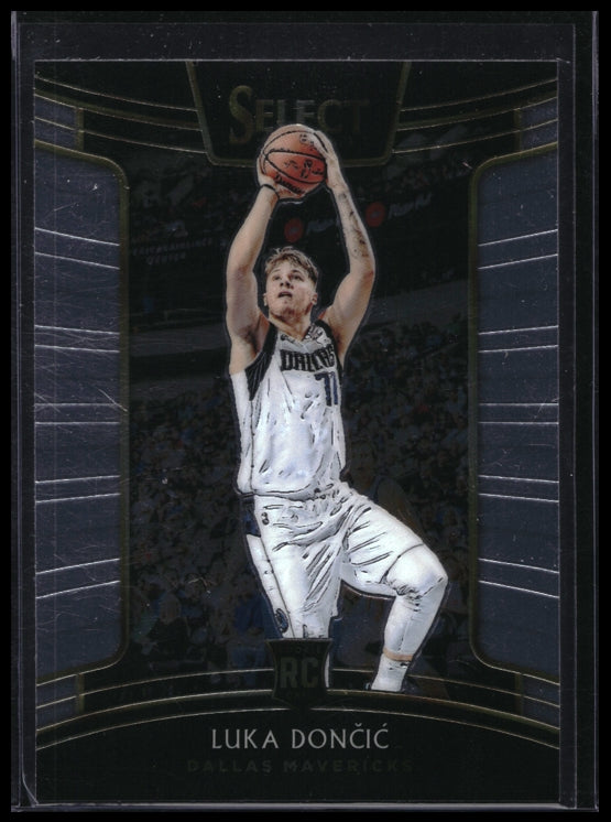 2018-19 Select Luka Doncic Concourse Rookie Base No 25