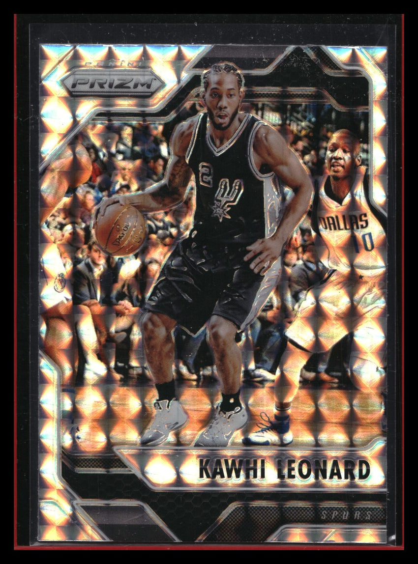 2016-17 Prizm KAWHI LEONARD Mosaic Silver #52