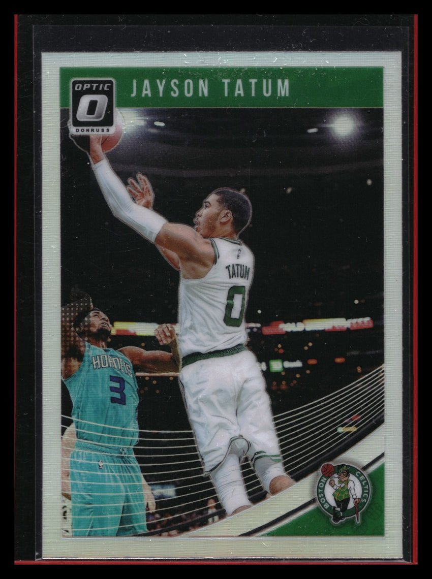 2018-19 Donruss Optic JAYSON TATUM Holo Silver #76