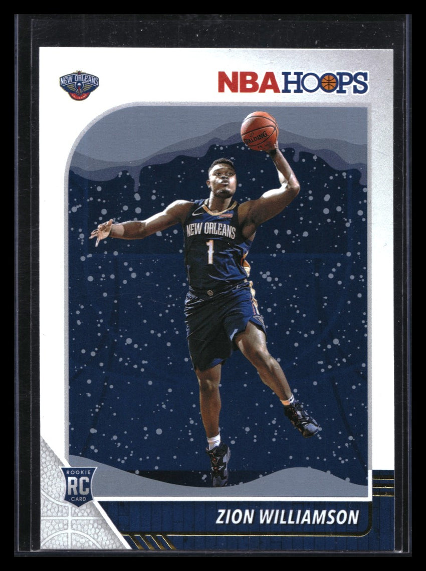 2019-20 Hoops ZION WILLIAMSON Rookie Winter Variation #258
