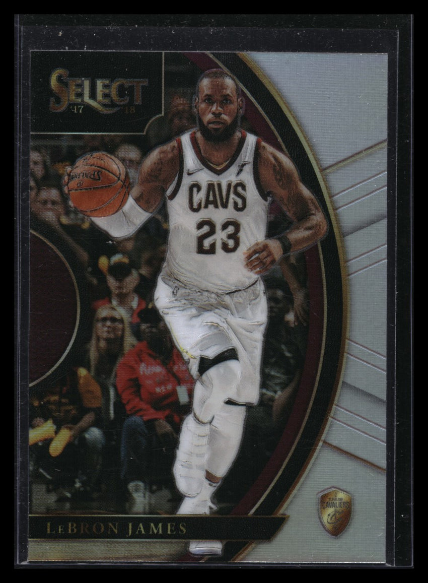 2017-18 Select LEBRON JAMES Concourse Silver Prizm #18