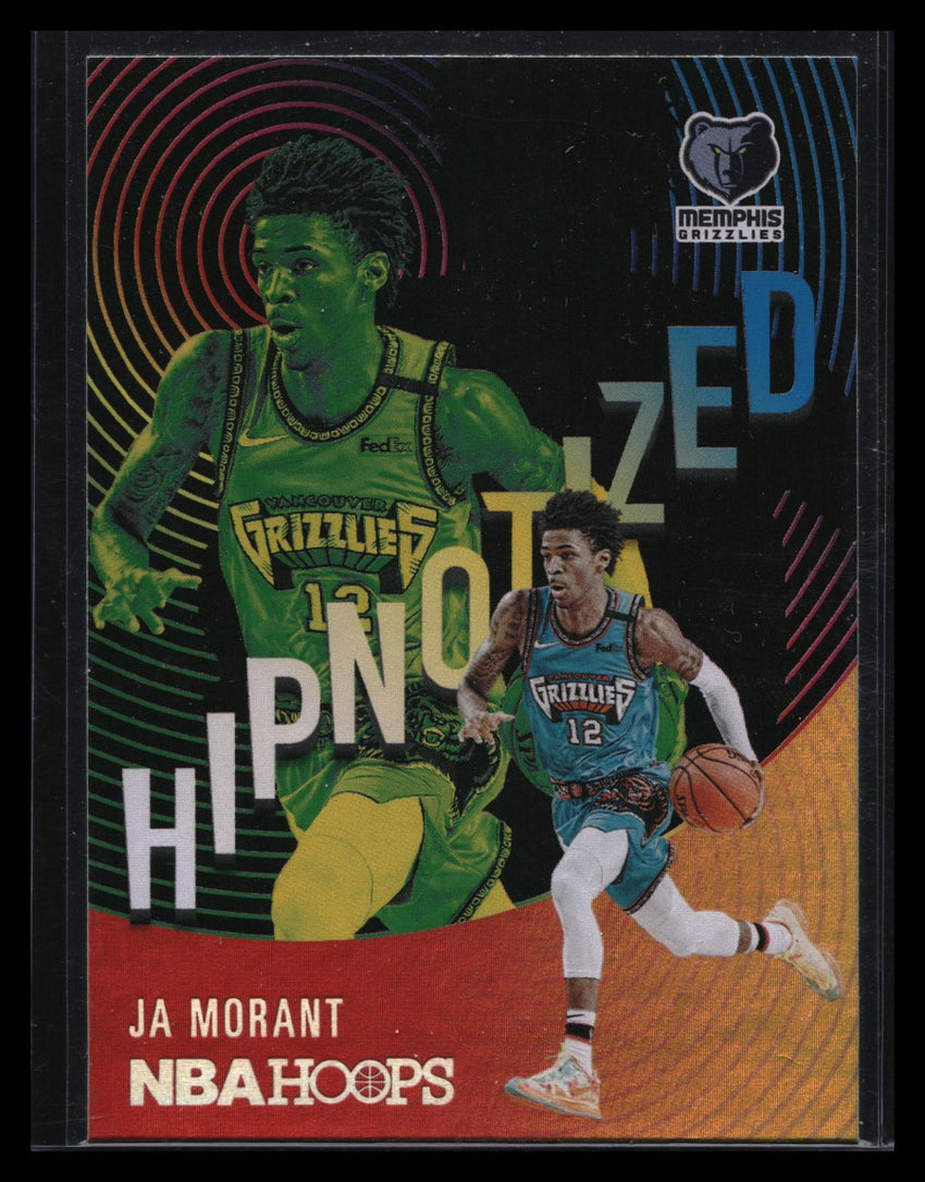2020-21 Hoops Ja Morant Hipnotized Holo No 9