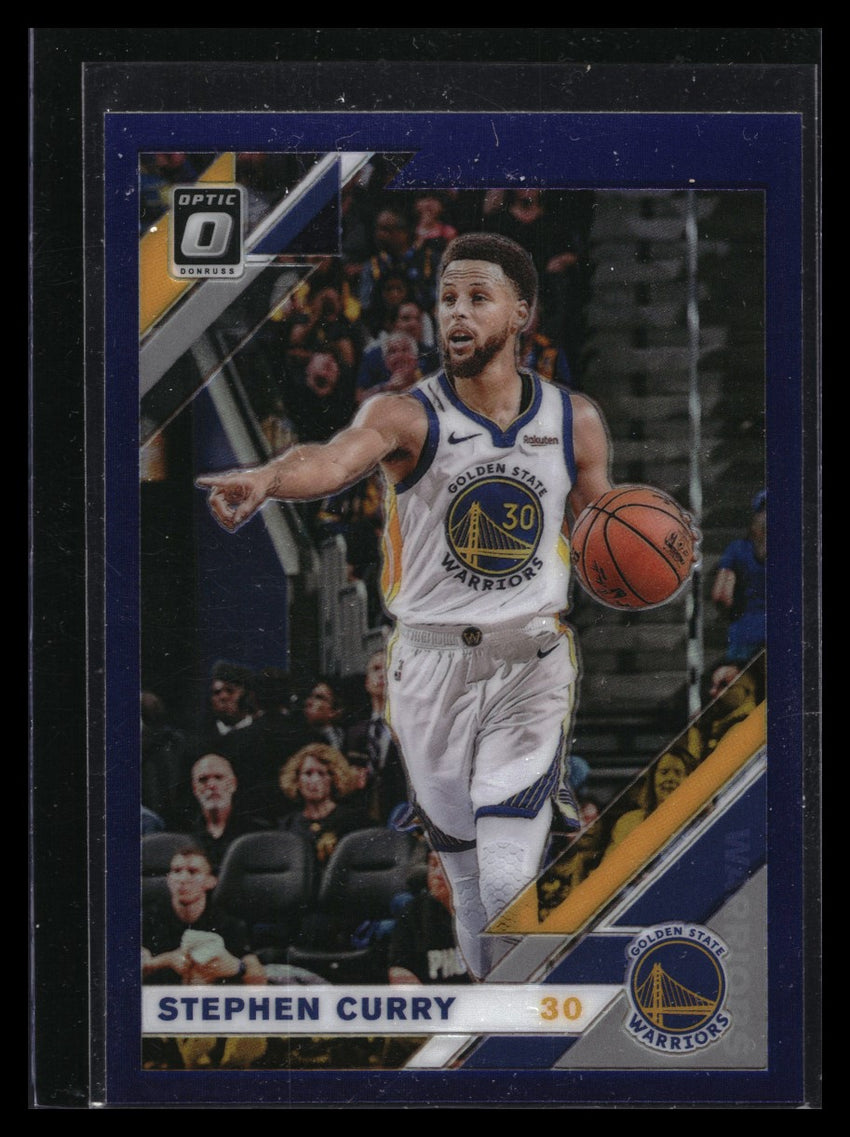 2019-20 Donruss Optic STEPHEN CURRY Purple #8
