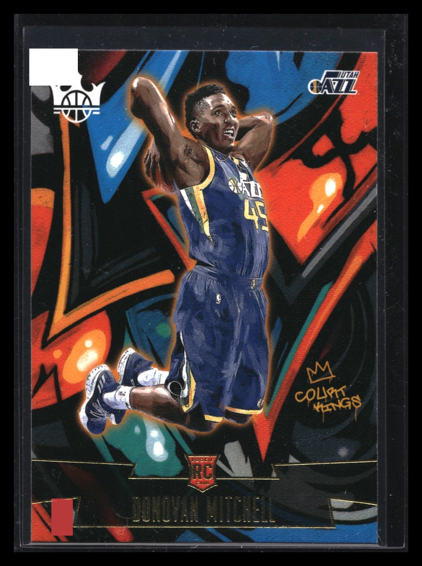 2017-18 Court Kings Donovan Mitchell Rookie Iii No 169