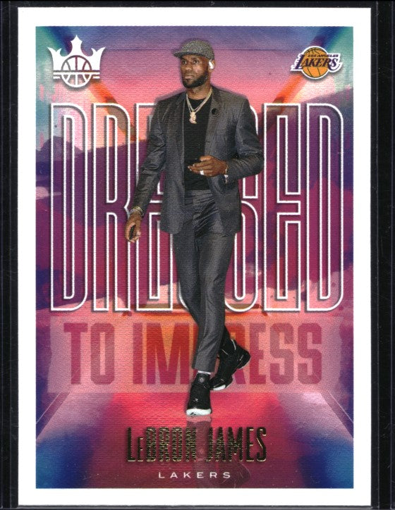 2019-20 Court Kings Lebron James Dressed To Impress Base No 5 – Cherry Collectables