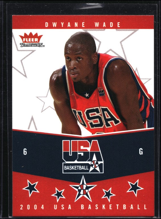 2004-05 Fleer Tradition Dwyane Wade International Usamnt 13/99