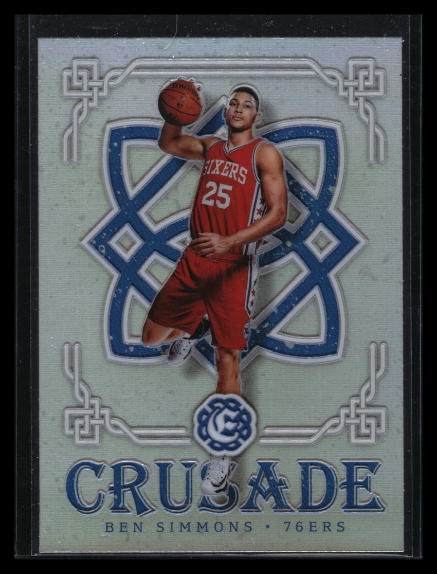 2016-17 Excalibur Ben Simmons Crusade Rookie Silver Prizm No 91