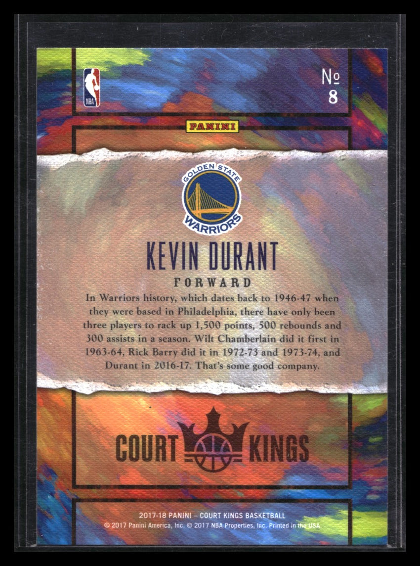 2017-18 Court Kings Kevin Durant Aurora Ssp No 8