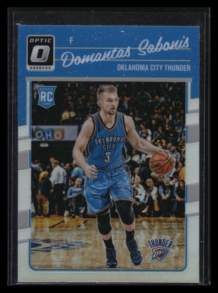 2016-17 Donruss Optic Domantas Sabonis Rookie Holo Silver Prizm No 161