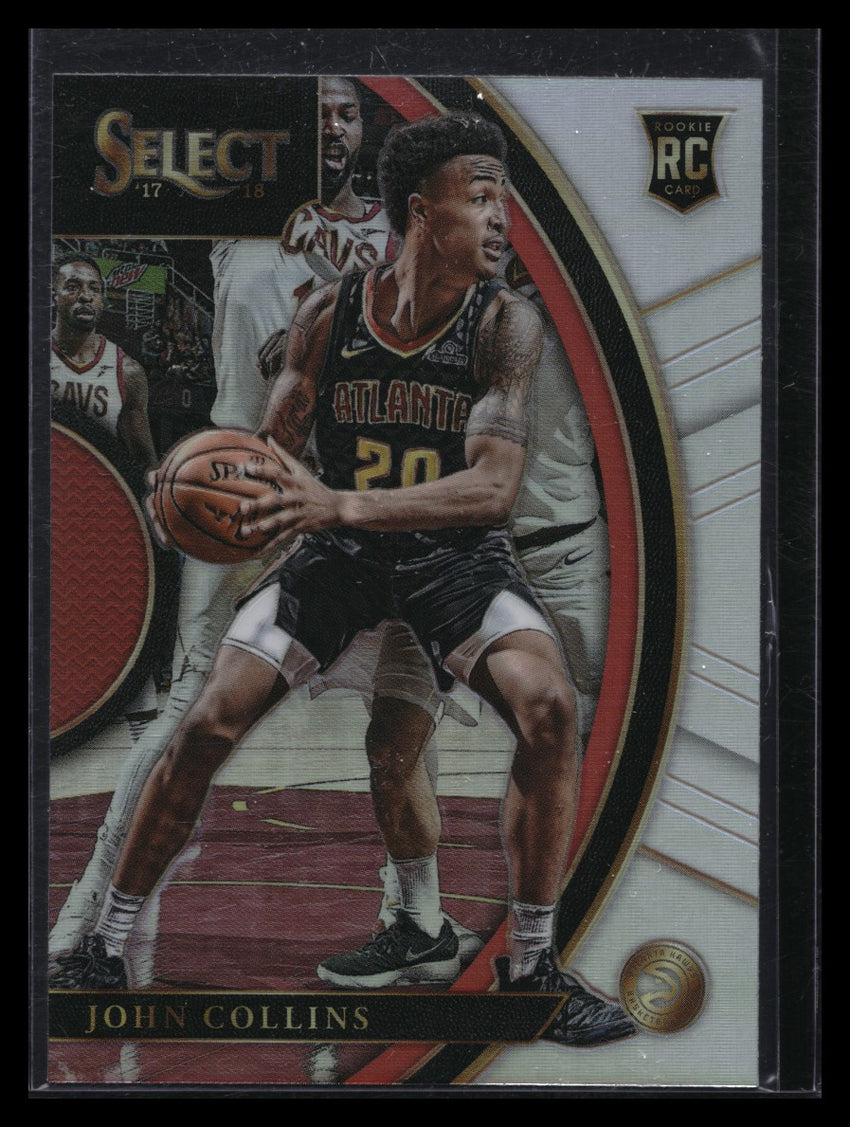 2017-18 Select JOHN COLLINS Concourse Rookie Silver Prizm #45