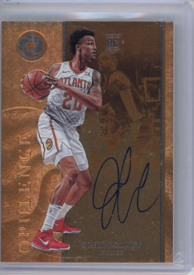 2017-18 Opulence John Collins Rookie Auto Silver 25/25