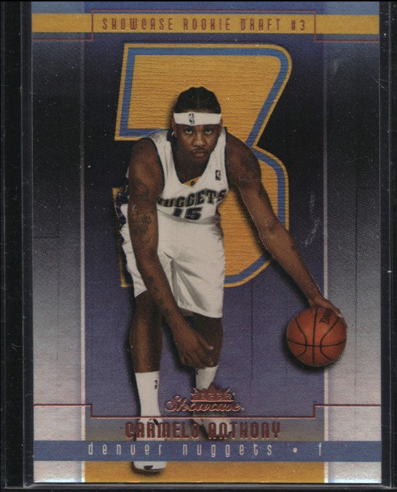 2003-04 Fleer Showcase Carmelo Anthony Rookie 618/1000