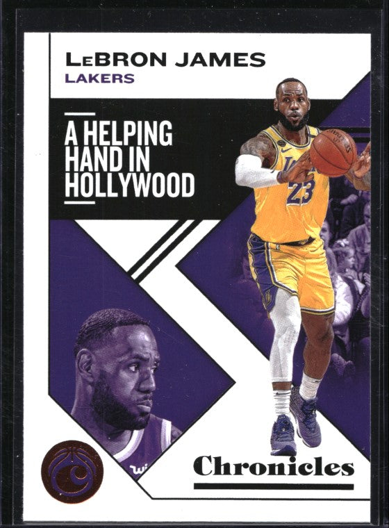 2019-20 Chronicles LEBRON JAMES Base Set Chronicles Bronze #10