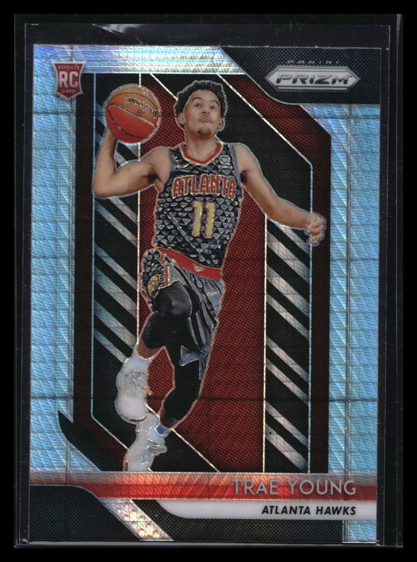 2018-19 Prizm Trae Young Rookie Hyper No 78