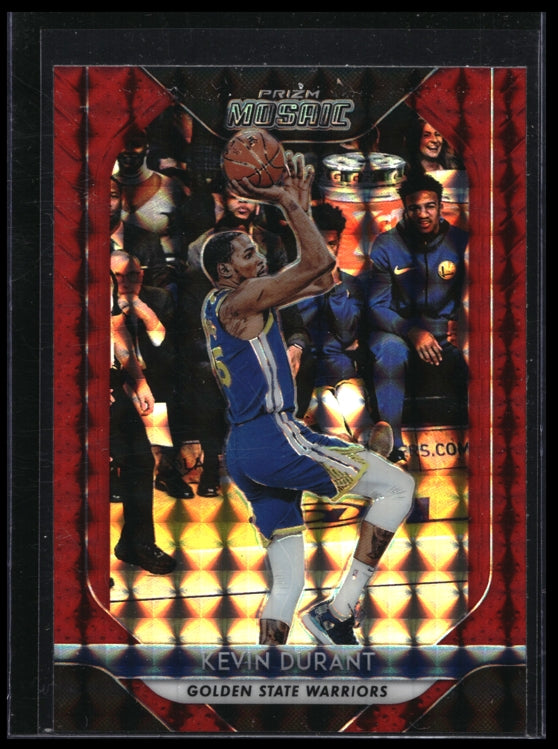 2018-19 Mosaic Prizm KEVIN DURANT Red #53