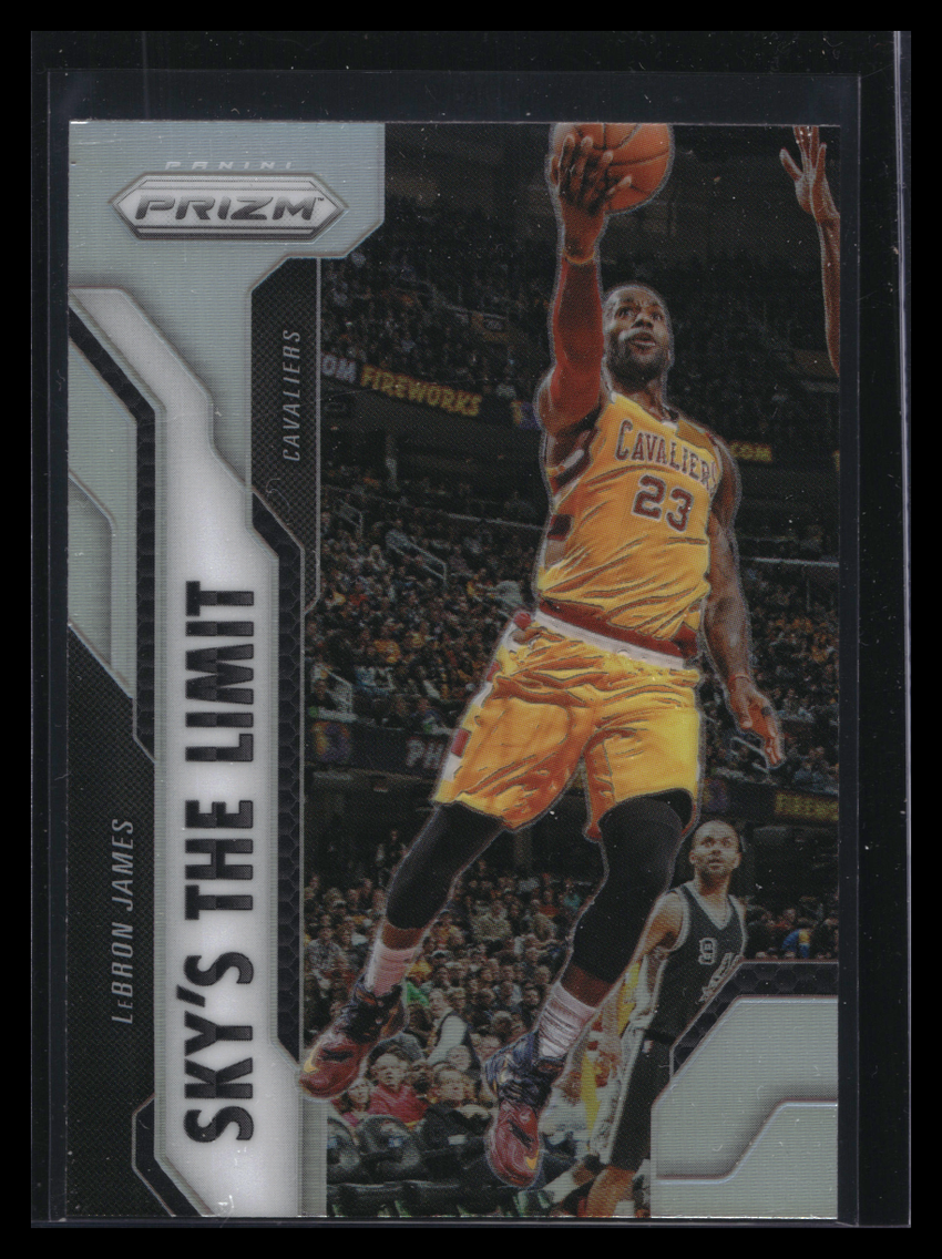 2016-17 Prizm Lebron James Skys The Limit Silver No 4