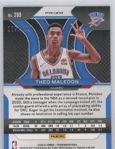 2020-21 Prizm Theo Maledon Rookie Blue 129/199